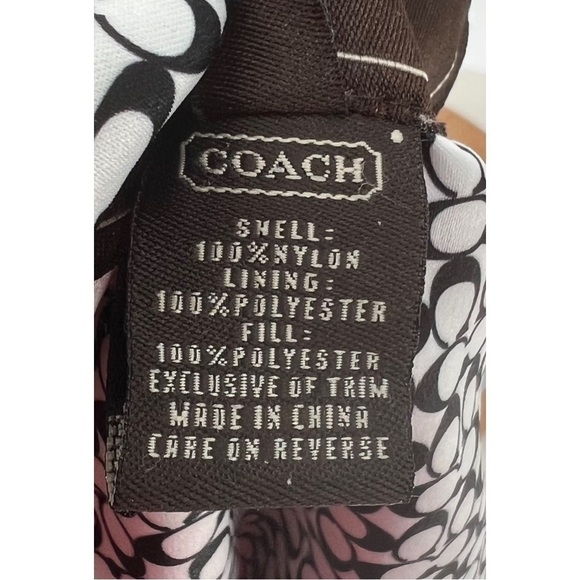 Coach Women's XS Black Snap Front Quilted Hack Jacket - Picture 9 of 12